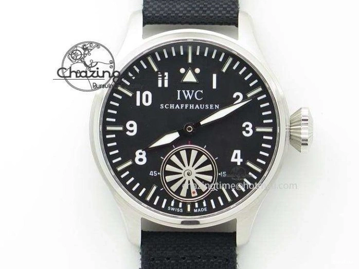 MIROTIME 0312 Bright Pilot Chrono SS AZF 1:1 Best Edition Green Dial on Brown Leather Strap A 7059